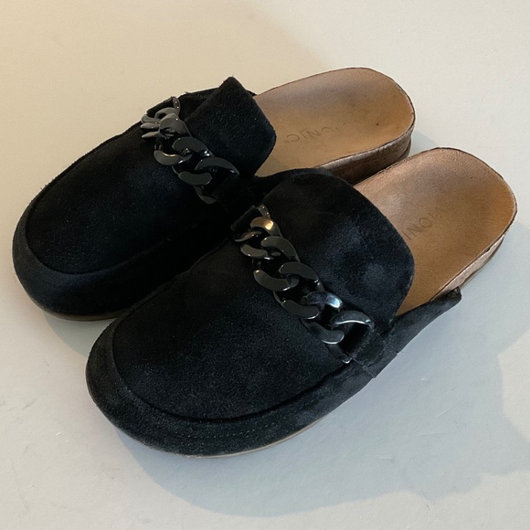 VIONIC Georgie Mule Black Suede Size 8 - Picture 5 of 9